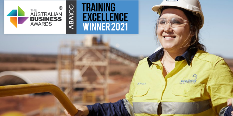 Mader Group recognised as an ABA 100 Winner for Training Excellence