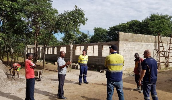 Kijilamatambo School construction project in Zambia