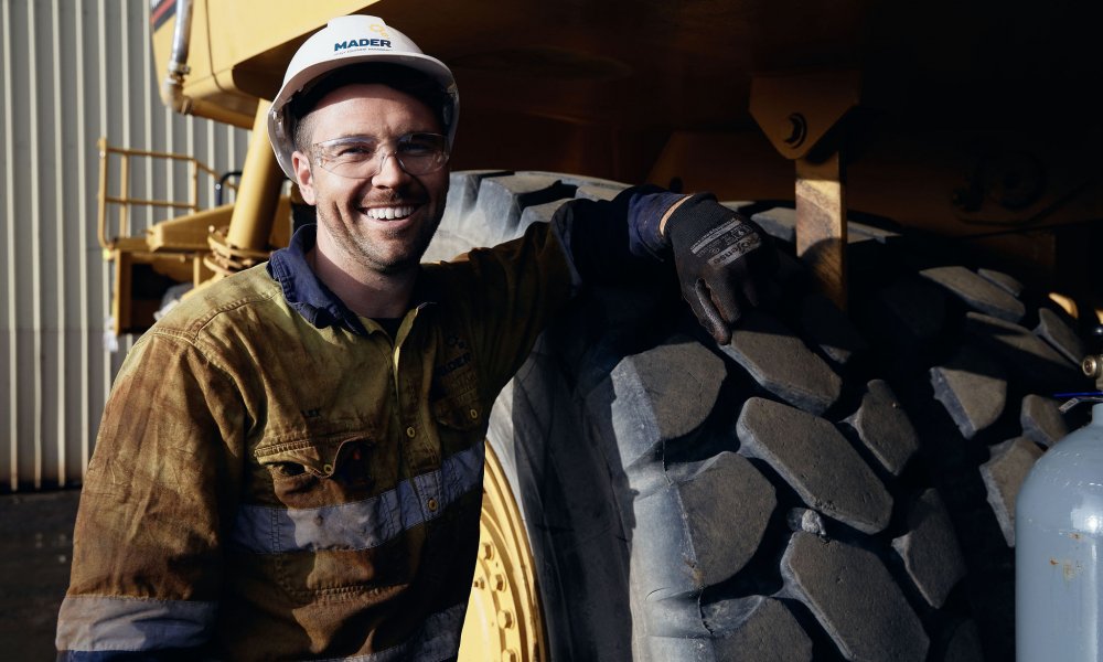 Mader Group featured in Australian Mining Review image