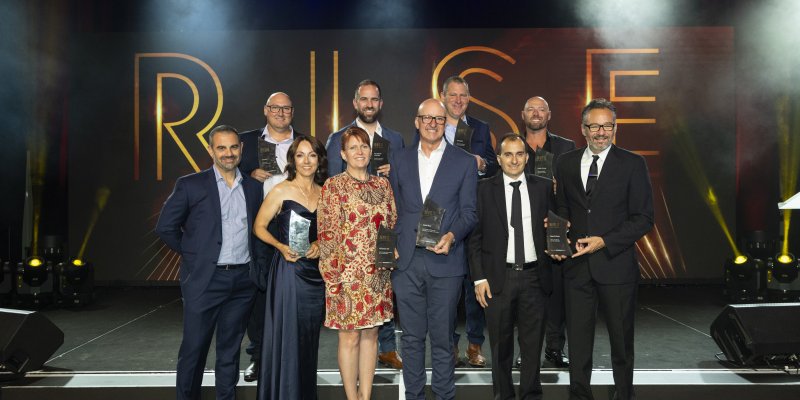 Mader Group named Large Business of the Year at the 2022 RISE Business Awards.