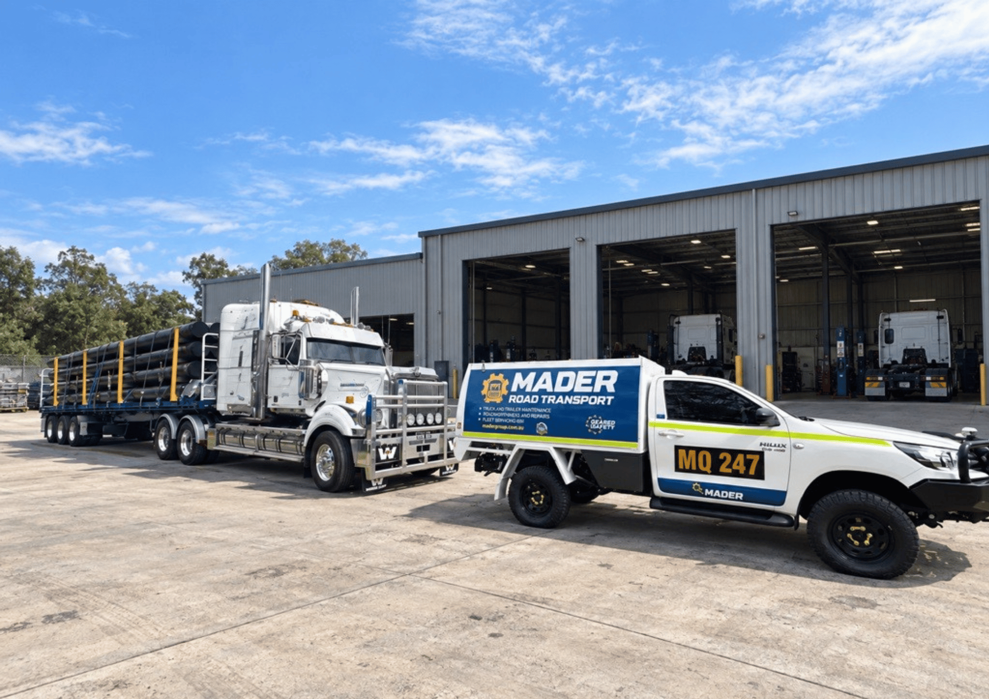 Fleet Maintenance Solutions Built for Fleet Uptime | Mader Road Transport Maintenance